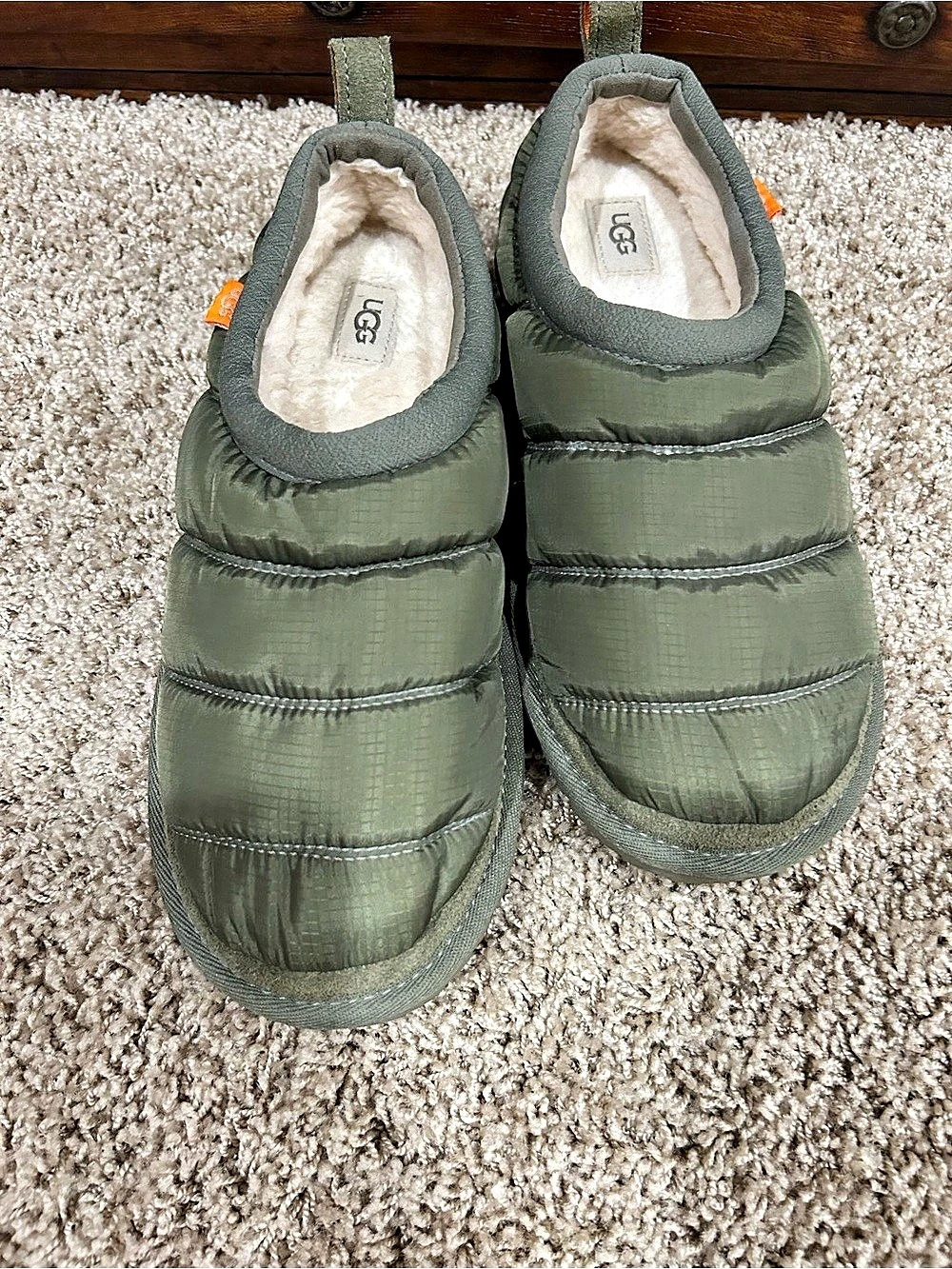 UGG Tasman LTA Slipper Burnt Olive Green US 6